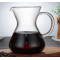 700ml Handmade Borosilicate Glass Pour Over Coffee Maker With 304 Stainless Steel Coffee Filter