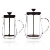400ml 700ml Heat Resistant Borosilicate Double Wall Pour Over Glass Coffee Pot Coffee Server