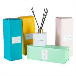 Luxury Glass Reed Diffuser gift Set & Aroma Candle