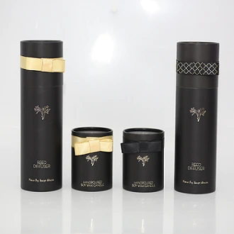 Custom Luxury Round Gift Box Scented Soy Candle in Glass Jar with High Quality