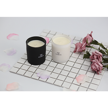 Luxury Customized Valentine Wedding Scented Soy Wax Glass Candle Jar