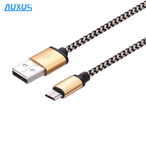 High Speed Type C Cable USB 3.0 3.1 Charging Data Cable Nylon Braided Aluminum USB Cable for Mobile Phone