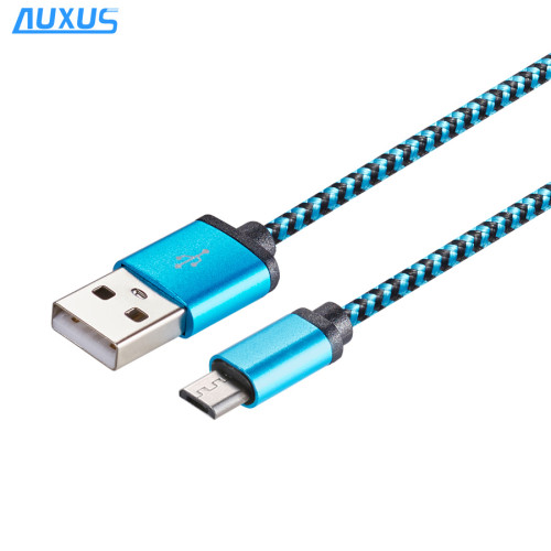 High Speed Type C Cable USB 3.0 3.1 Charging Data Cable Nylon Braided Aluminum USB Cable for Mobile Phone