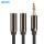 3.5mm male to 2 female Gold Plated Headphone and Speaker Audio Y Splitter Aux Cable