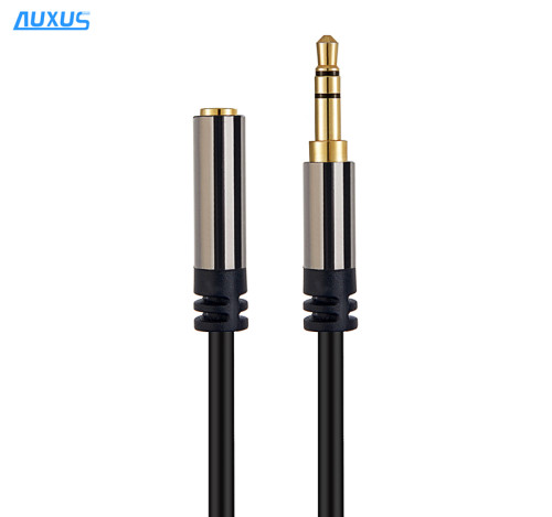 Jack 3.5 mm Male to Female Stereo Aux Cable Extension Cable 1m For Headphone/PC/DVD/TV/Car Audio Cable