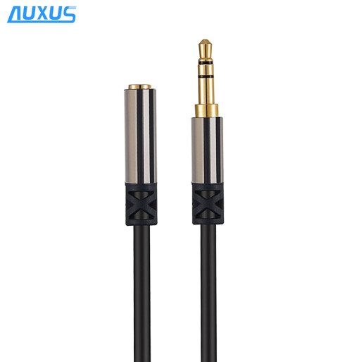 Jack 3.5 mm Male to Female Stereo Aux Cable Extension Cable 1m For Headphone/PC/DVD/TV/Car Audio Cable