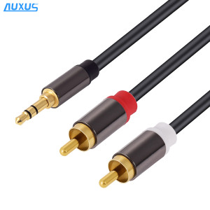 3.5mm stereo aux male to rca cable car audio for top selling products in alibaba