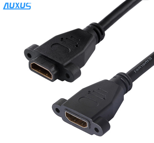 High Speed HDMI female to female Extension Cable Gold Plated Supports 1080P and 3D for Blu Ray Player,3D Television