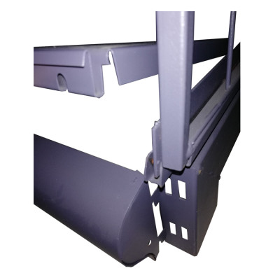 100% Good Quality Omnibearing Display Metal Shelf Used In Retail Supermarket And Store
