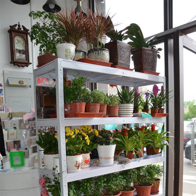 Add to CompareShare Customized steel metal slotted angle shelves for warehouse rack