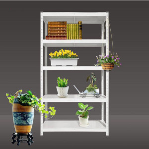 Factory Price Light Duty Steel Storage Shelf Slotted Angle Rack