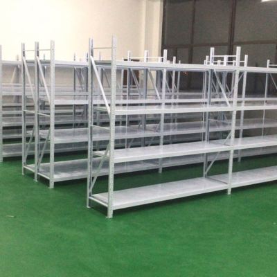 4 tier good all purpose slotted angle structure light duty metal warehouse steel storage rack