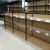 Steel and wood heavy duty shelve storage rack display shelf for shoppingmall or household