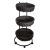 Pp Plastic Rattan Fruits Display Basket Imitation Rattan Display Baskets