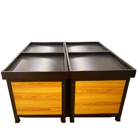 Good quality supermarket vegetable and fruit display shelf rack