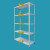 Light Weight Slotted Angle Steel Rack