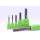 Solid carbid endmills HRC55 for steel