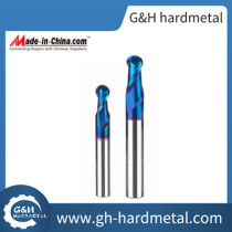 Solid Carbide Ballnose End Mill with Nano Coating