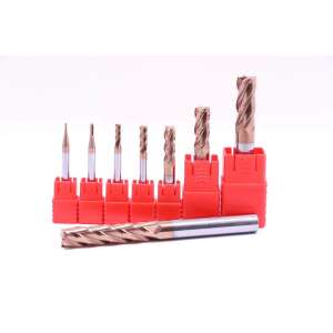 2Flute Flat Carbide endmills for stainless steel