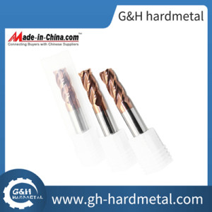 CNC Cutter Carbide Corner Radius End Mill Bullnose End Cutting