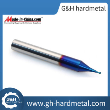 Micro Grain Solid Carbide 2 Flutes Ball Nose End Mills