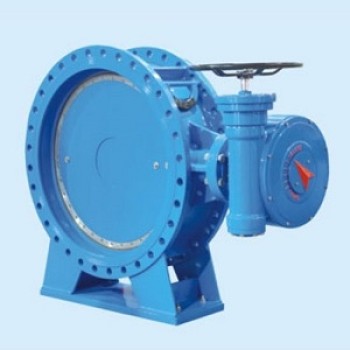 The double eccentric seal butterfly valve
