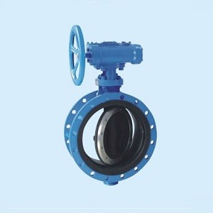 Double eccentric butterfly valve