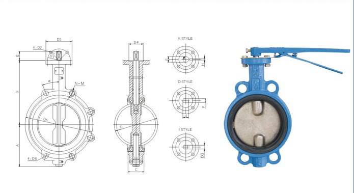 butterfly valve detail images