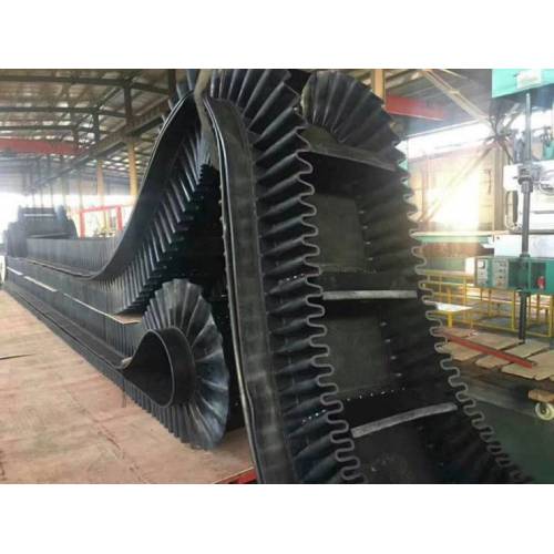 Steep Angle Sidewall Conveyor Belt