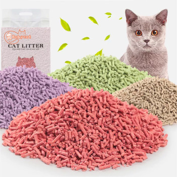 Best selling pure natural green environmental friendly cat litter China supplier