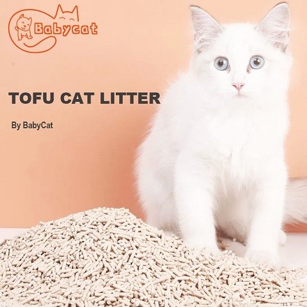 Good Price China Supplier Natural Flushable Tofu Cat Litter