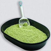 China best selling pure natural green environmental friendly tofu cat litter factory