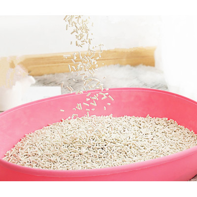 Pure natural flushable tofu cat litter Good Water Solubility