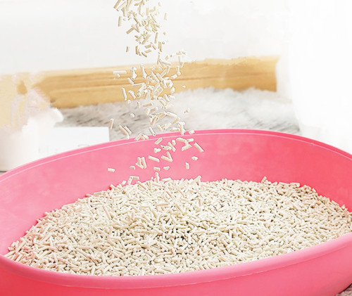 Pure natural flushable tofu cat litter Good Water Solubility