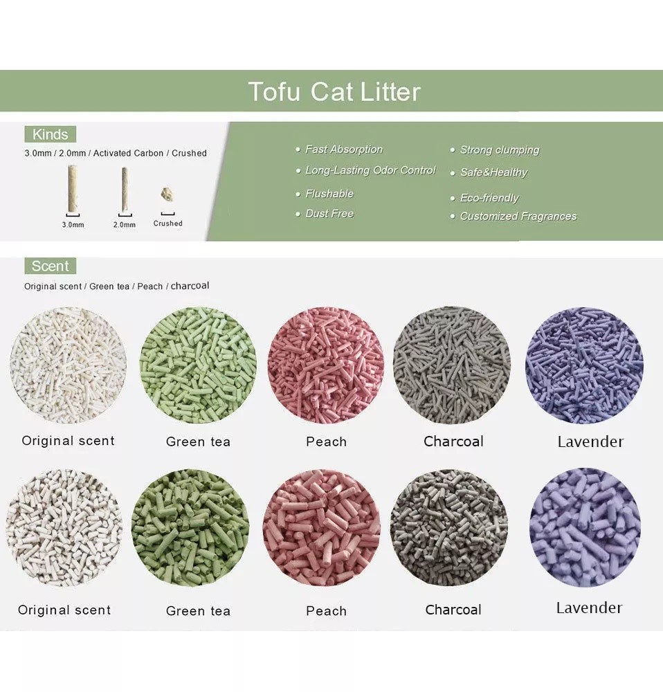 The advantages and use of tofu cat litter