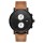 حركة كرونوغراف كوارتز ساعة اليد للرجال الفولاذ المقاوم للصدأ المواد ساعة اليد