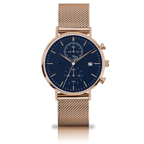 Personalizza il tuo orologio da uomo impermeabile con logo in acciaio inossidabile