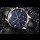 Relógio cronógrafo OEM relógio de couro personalizado para homens