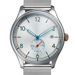 Full Grain Italian Leather Band Watch for Men
