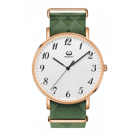Personaliza tu propio reloj de cuarzo con logo para hombre
