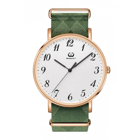 Personaliza tu propio reloj de cuarzo con logo para hombre