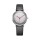 3 hand quartz movement men's stainless steel case and leather strap quartz watch