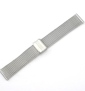 Fournisseur de bracelet de montre en maille d'acier inoxydable personnalisé