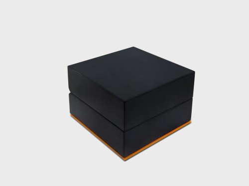 Boîte d'emballage de montre en bois de logo en bois personnalisé de luxe avec un design personnalisé