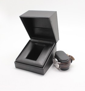 Caja de papel cuadrada caja de cajones deslizantes de papel artesanal para reloj de pulsera, caja de papel extraíble