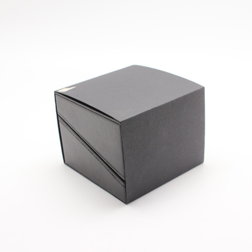 Boîte de papier carrée Boîte de tiroir coulissant en papier artisanal pour montre-bracelet, tirez la boîte de papier