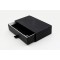 Black Square Leather Material with PU Pillow Watch Packaging Box High quality watch packaging box