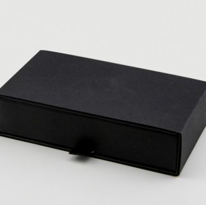 Confezione di orologi di alta qualità in pelle nera di forma quadrata con cuscino in PU