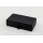 Boîte de paquet de montre en cuir de forme carrée noire de haute qualité avec oreiller en PU