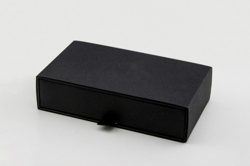Confezione di orologi di alta qualità in pelle nera di forma quadrata con cuscino in PU